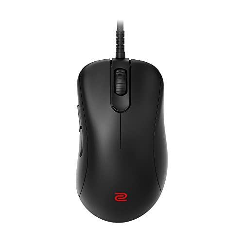 BenQ Zowie EC3-C Ergonomic Gaming Mouse | Professional Esports Performance | Lighter Weight | Driverless | Paracord Cable | 24-Step Scroll Wheel | Matte Black | Small Size