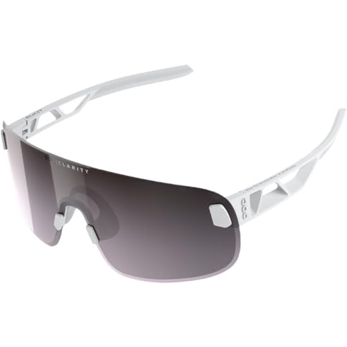 POC Elicit Sunglasses Hydrogen White/Clarity Road/Sunny Silver, One Size