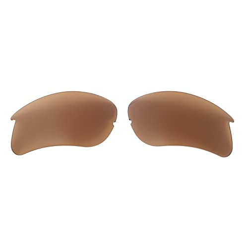 Walleva Replacement Lenses For Bolle Vigilante Sunglasses - Multiple Options available (Brown - Polarized)