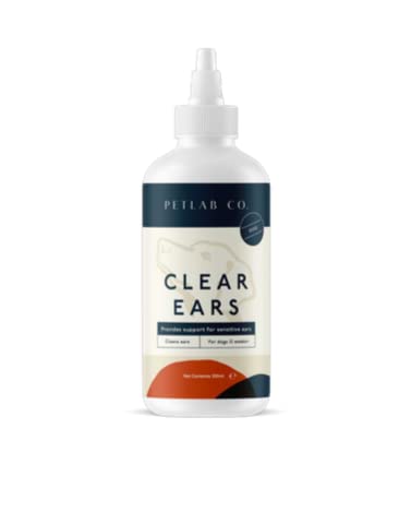 PetLab Co. - Clear Ears Therapy Ear Cleaner for Dogs - Supporting Yeast, Itchy Ears & Healthy Ear Canals - Alcohol-Free Dog Ear Wash - Optimized Dog Ear Cleaner Solution - Packaging May Vary