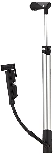 Topeak Road Morph G Bike Pump with Gauge, Black, Silver, Large x w x h ﻿35 x 5.7 x 2.8 cm/ 13.8” x 2.2” x 1.1”, TRP-3G