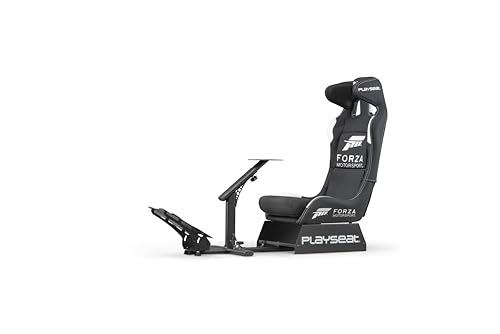 Playseat Evolution Pro Sim Racing Cockpit | Comfortable Racing Simulator Cockpit | Adjustable | Compatible with All Steering Wheels & Pedals on The Market | Supports PC & Console | Forza Motorsport