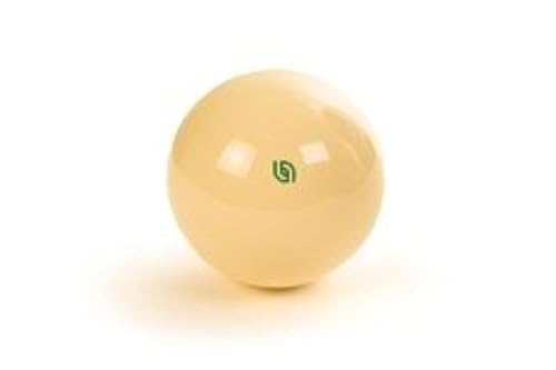 Aramith Magnetic Pool Cue Ball Phenolic Billiard Ball for Coin Operated Billiards Tables (Tournament Green Logo)