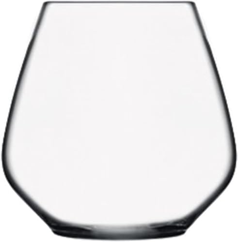 Luigi Bormioli Atelier Stemless Pinot Noir Wine Glass, 20-Ounce, Set of 6