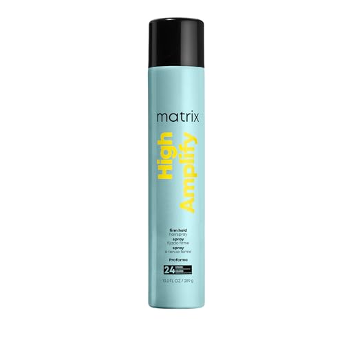 Matrix High Amplify Proforma Firm Hold Hairspray | Adds Intense Volume & Shine | For Fine Hair | Silicone-Free | Humidity Resistance | Vegan | All Hair Types | 10.2 Oz.