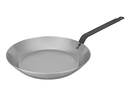 Matfer Bourgeat Black Carbon Steel Frying Pan, 11 3/4'