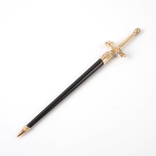 SLOW MATTER 1/6 Arya Stark Needle Rapier Sword 21cm/8.27' Real Metal Blade Crafts of Game of Throne Desk Decoration Gift for Fan of Arya Stark