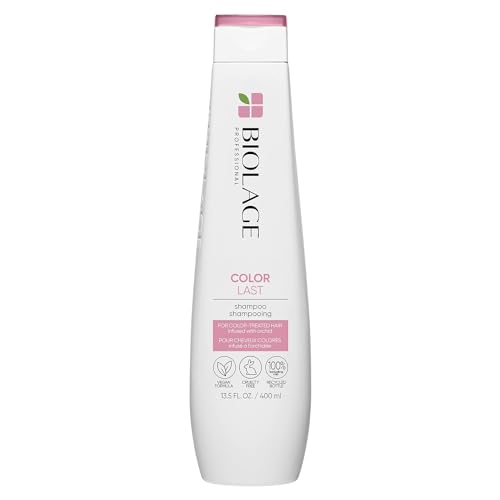 Biolage Color Last Shampoo | Helps Protect Hair & Maintain Vibrant Color | For Color-Treated and Natural Hair | Paraben & Silicone-Free | Vegan | Cruelty Free | Color Protecting Salon Shampoo
