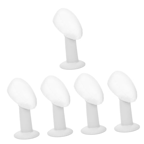 BESTOYARD 5pcs Cap Racks for Baseball Caps Hat Washer for Baseball Caps Hat Cage for Washing Hat Display Helmet Stand Desktop Stand Inflatable Caps Holder Pvc Travel Human Body Bottle Cap