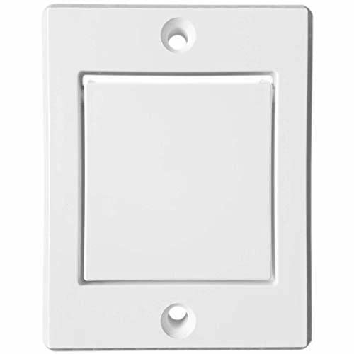 Central Vacuum Exhaust Vent for All Central Vacuum Systems. Fits: Electrolux Eureka Filtex Frigidaire Hayden Honeywell Imperium MD Nadair Nutone and Many More White