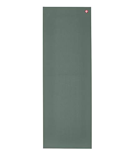 Manduka PRO Lite Yoga Mat - Lightweight For Women and Men, Non Slip, Cushion for Joint Support and Stability, 4.7mm Thick, 71 Inch (180cm), Black Sage Green