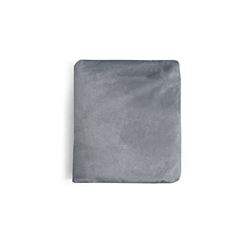 Big Joe Fuf Media Lounger Cover Only Machine Washable, Gray Plush