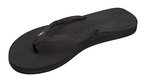 Rainbow Sandals Women's Low Cloud, Black, Ladies 8 B(M) US