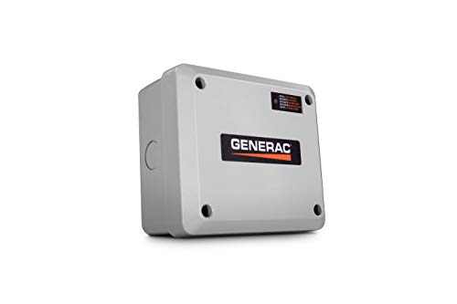 Generac 7000 50 Amp Smart Management Module - Efficient Load Prioritization and Wire-Free Technology for Reliable Power Management - Lock-Feature and LED Status Display for Convenient Operation, Gray
