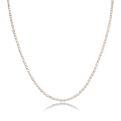 PAVOI Freshwater Pearl Choker Necklace | Stylish Layering Necklaces for Women | Everyday Jewelry