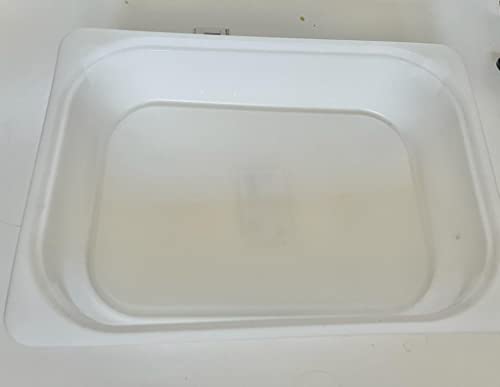 Ikea 800.892.39 TROFAST Storage Box, White; 16.5' x 11.75' x 4 ', Stackable, Compatible with Trofast Frames and Lids, Made of Polypropelene