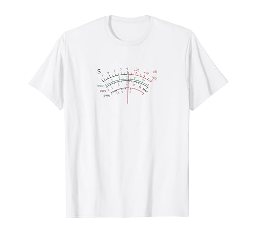 Distressed SWR Meter Amateur Ham Radio T-Shirt T-Shirt