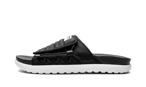 Nike mens Asuna 2 Slides Slippers, Black/Dark Grey/White/Black, 11