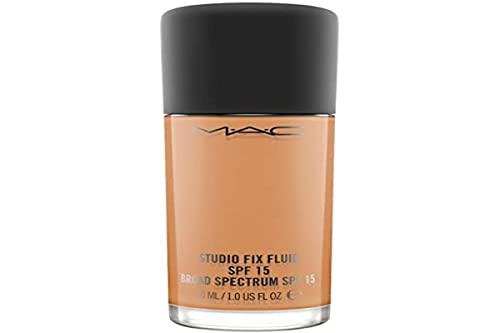 MAC Studio Fix Fluid Natural Matte Foundation SPF 5, nw43, 1 Fl Oz