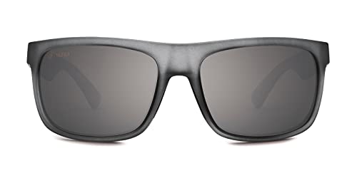 Kaenon Men's Burnet Mid Polarized Sunglasses, Matte Carbon