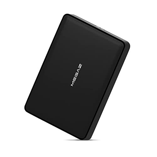 MegaZ 250GB External Hard Drive Backup Slim 2.5'' Portable HDD USB 3.0 for PC, Mac, Laptop, Chromebook, 3 Year Warranty
