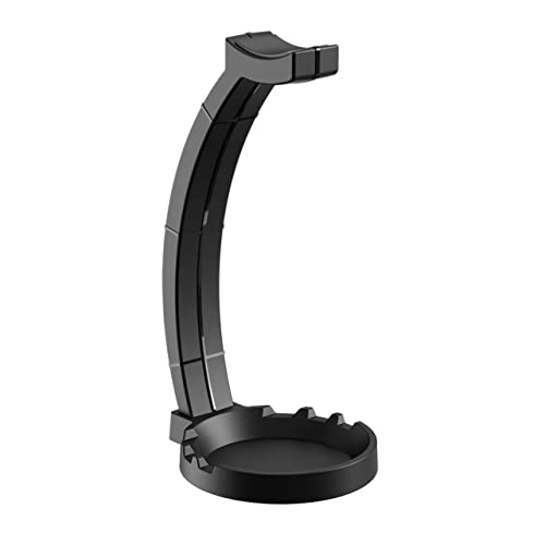 Multi-Funtions Headphone Stand Headset Holder for SteelSeries arctis 9X & arctis pro & arctis 7 Gaming Headset and Others (Black)