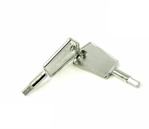 WR01X28053 Freezer Door Key RF-3898-01 AP6280393 Replacement for GE OEM