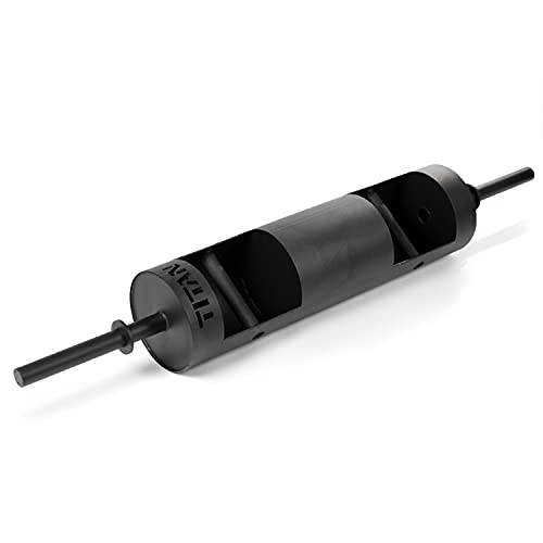 Titan Fitness 10-in Rackable Strongman Log Bar Powerlifting Log Press Home Weightlifting