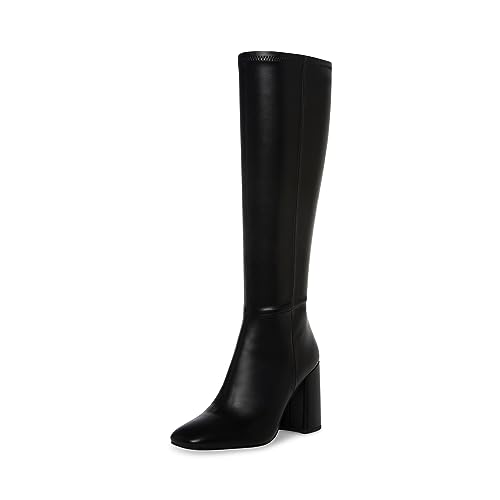 Madden Girl Women's Winslow Fashion Boot, Black Paris, 7.5