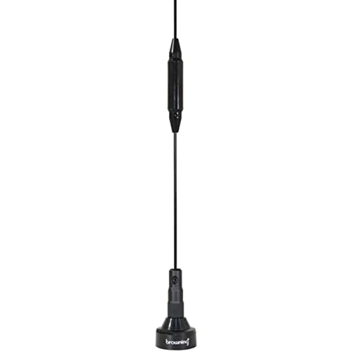 Tram BR-179 140 to 170 MHz VHF/430 to 470 MHz UHF Pre-Tuned Dual Band NMO Antenna
