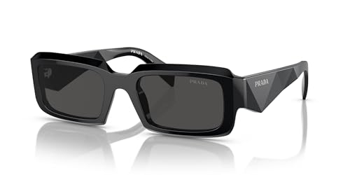 Prada PR 27ZS - 16K08Z Sunglasses BLACK w/DARK GREY 54mm