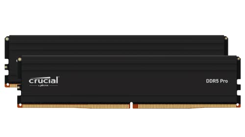 Crucial Pro RAM 32GB Kit (2x16GB) DDR5 5600MT/s (or 5200MT/s or 4800MT/s) Desktop Memory CP2K16G56C46U5