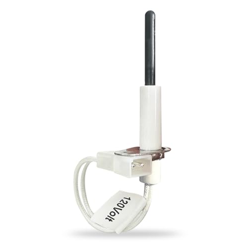 201657-03S Replacement Furnace Hot Surface Ignitor With Plug, 201657-03 Hot Surface Igniters Kit Replace For Goodman Amana Janitrol 120V Nitride Igniter A1