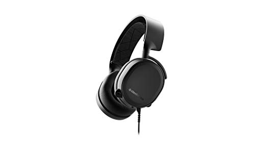 SteelSeries Arctis 3 - All-Platform Gaming Headset for PC - PlayStation 5 and PS4, Xbox One, Nintendo Switch, VR, Android and iOS - Black