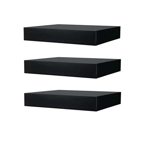 Ikea Floating Wall Lack Shelf (3, Black)