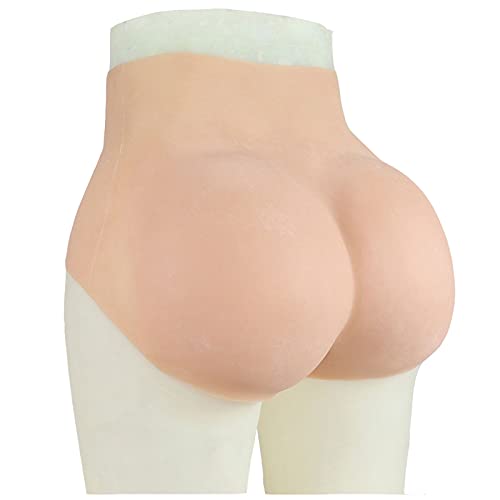 WQCZ Silicone Panty Hip Enhancer Butt Shaper Control Panties Mens Hiding Gaff Underwear for Transgender Crossdresser Cosplay,1 pack,Tan