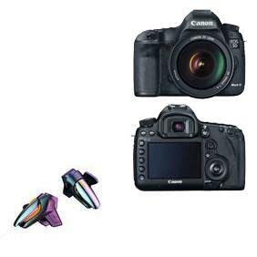 BoxWave Gaming Gear Compatible with Canon EOS 5D Mark III (Gaming Gear by BoxWave) - Touchscreen QuickTrigger, Trigger Buttons Quick Gaming Mobile FPS for Canon EOS 5D Mark III - Jet Black