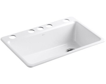 Kohler Riverby Cast Iron Sink