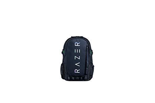 Razer Rogue v3 16' Gaming Laptop Backpack: Travel Carry On Computer Bag - Tear and Water Resistant - Mesh Side Pocket - Fits 16 inch Notebook - Chromatic
