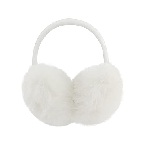 POXIMI Women Winter Earmuffs Girl Ski Adjustable Ear Covers for Cute Bow Ear Warmer Outdoor Earmuff Fleece Lining