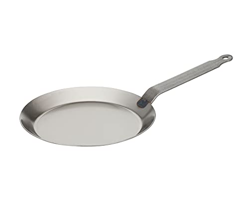 Matfer Bourgeat 62032 Black Carbon Steel Crepe Pan, 7 7/8'