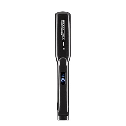Paul Mitchell Pro Tools Express Ion Smooth+ Ceramic Flat Iron, Adjustable Heat Settings for Smoothing + Straightening, 1.25'