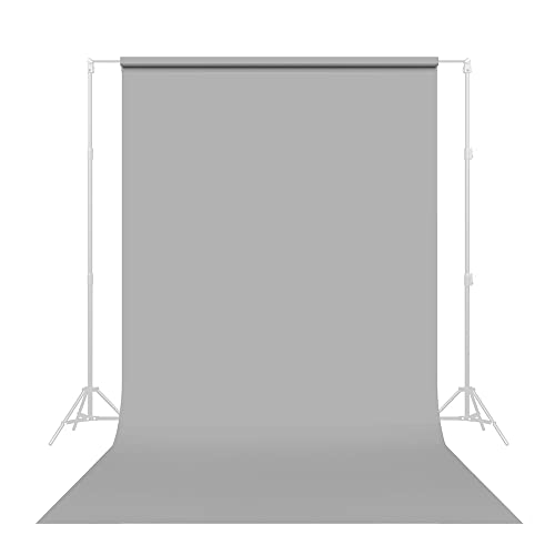 Savage Seamless Paper Photography Backdrop - #60 Focus Gray (86 in x 36 ft) Made in USA