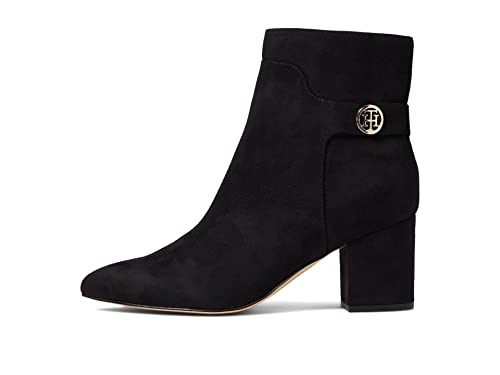 Tommy Hilfiger Women's Hazelle Ankle Boot, Black, 8