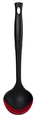 Le Creuset Revolution Bi-Material Ladle, 12' x 3.5', Cerise
