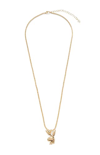 Playboy Men's x Playboy Bunny Necklace - Gold