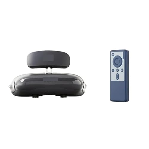 Compatible for LITE VR Headset with D3 Controller,3D Theater Goggles Support 4K Blu-Ray Player Sn 1920x1080x2 HD Personal Cinema (Color : with D3)