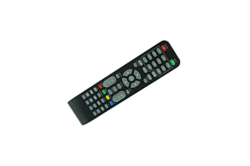 HCDZ Replacement Remote Control for GPX TDE2484 TDE2482B TDE2484B TDE1384B TDE3253W TDE3254B TDE3254R TDE3282BP Smart LCD LED HDTV TV
