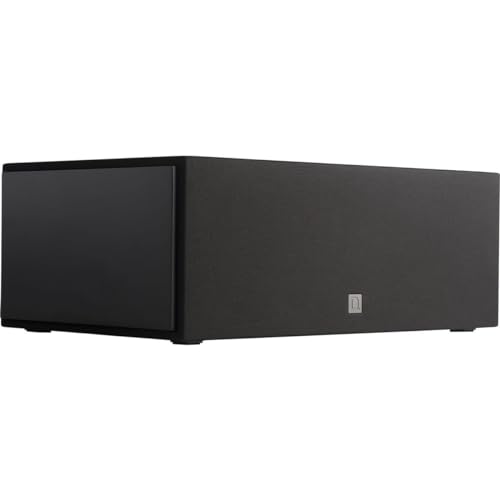 Definitive Technology Dymension Series DM10 2-Way Compact Center Channel Speaker, Black