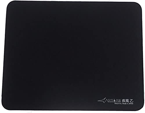 ARTISAN FX HAYATEOTSU NINJABLACK Gaming Mousepad , ポリウレタン with Smooth Texture and Quick Movements for pro Gamers or Grafic Designers Working at Home and Office (【Soft】 X-Large)